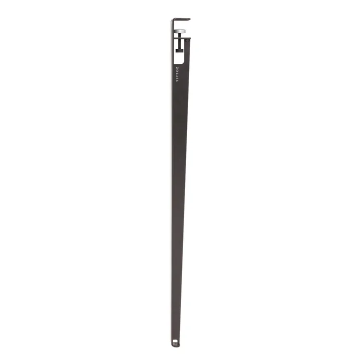 TipToe - Bartischbein H 110 cm, patinierter Stahl