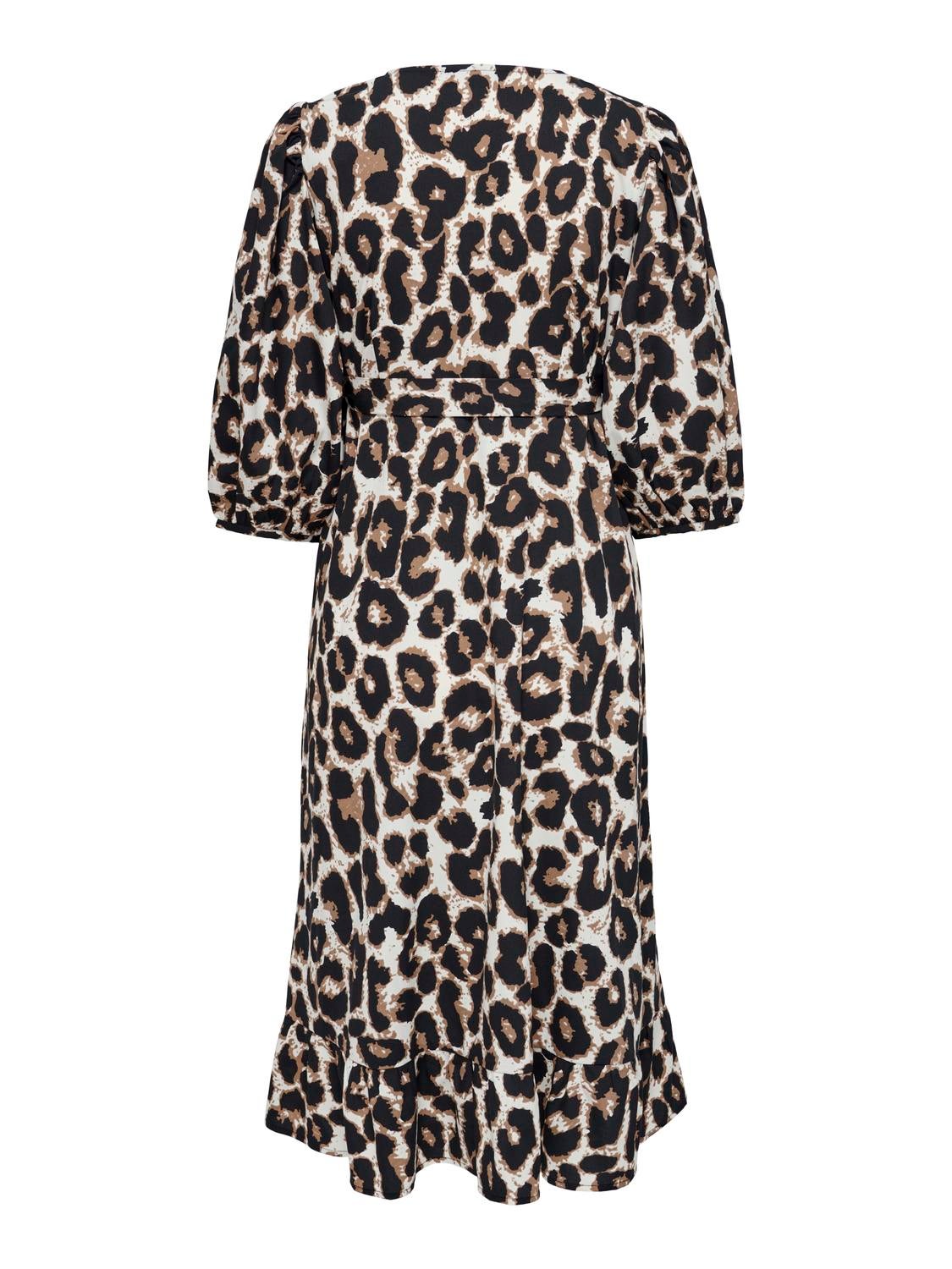OLMOLIVIA Langes Kleid Cloud Dancer