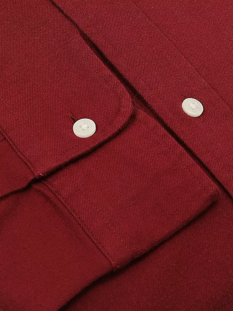 TOMMY HILFIGER Hemd Regular Fit rot