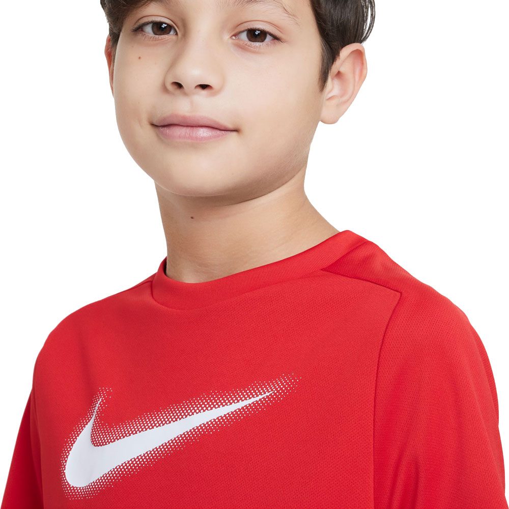 Nike Multi+ Dri-Fit T-Shirt Jungen university red