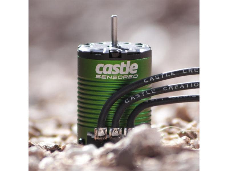 Castle Creations Brushless Motor 1406 Sensored 6900 KV 4 Po Sensored Brushless-Motor für RC-Cars im Massstab 1:10