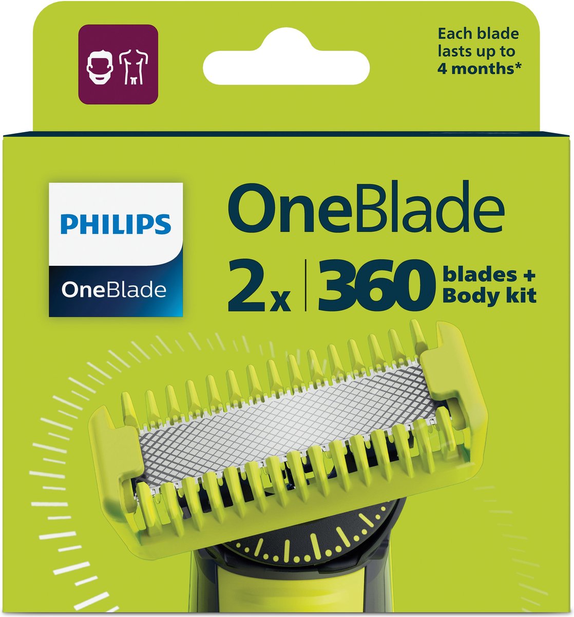 Philips QP624/50 OneBlade Vervangend mesje