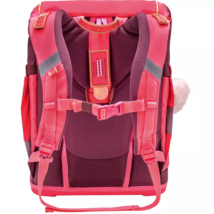 Belmil Schulrucksack Premium Smarty Plus Schulranzen Coral