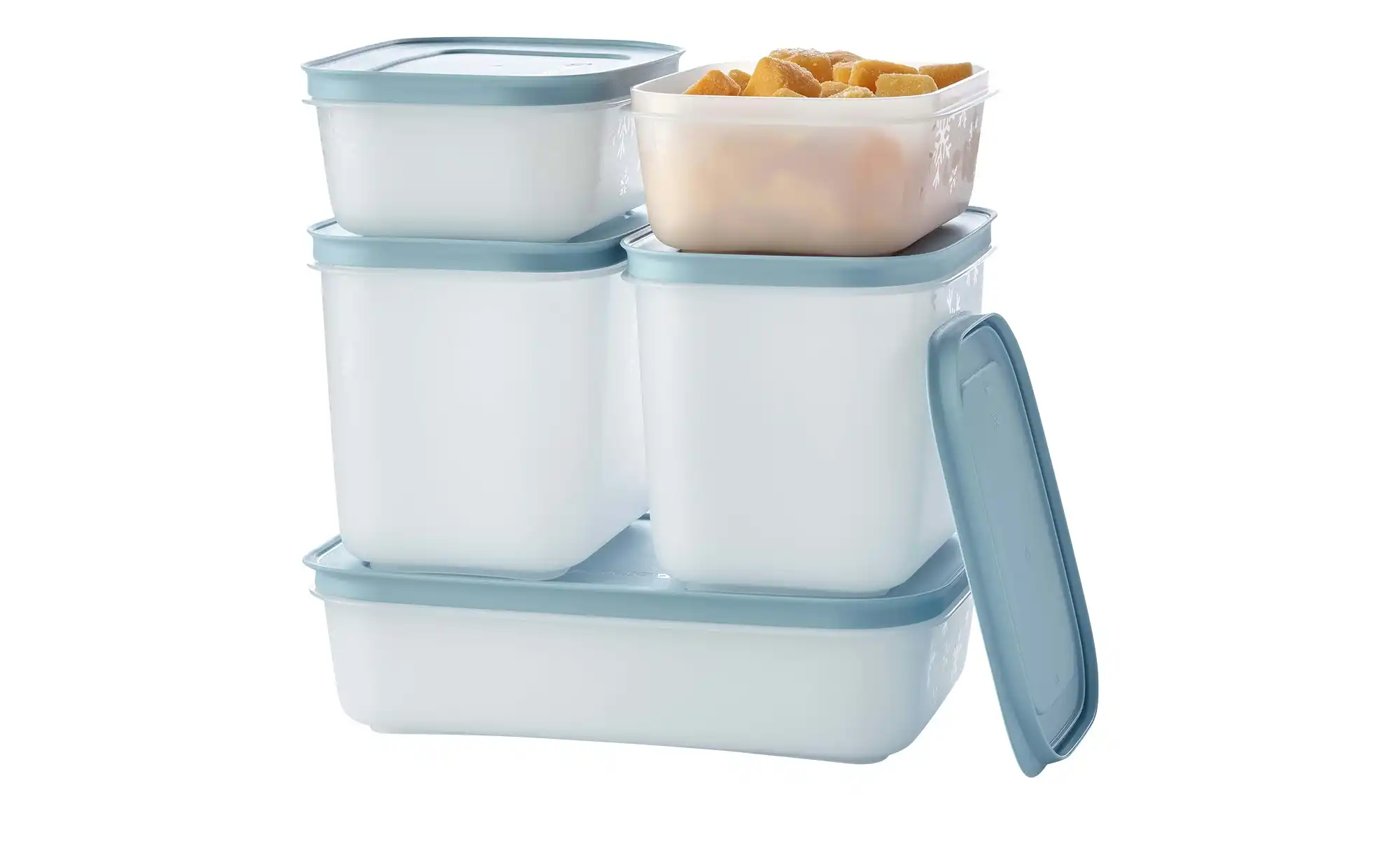 Tupperware Gefrierdosen Starter-Set  1x 1L, je 2x 1,1L und 0,45 L