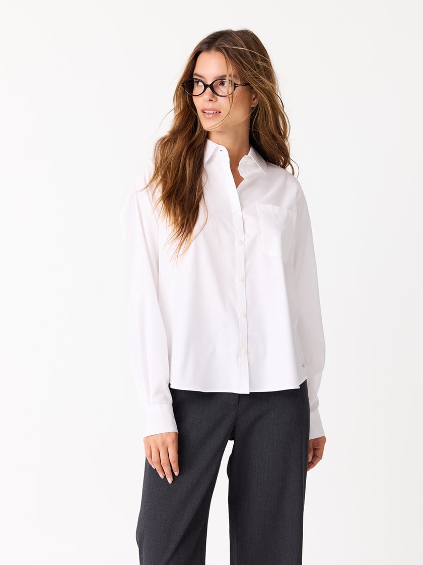 Esme skjorte Bright White
