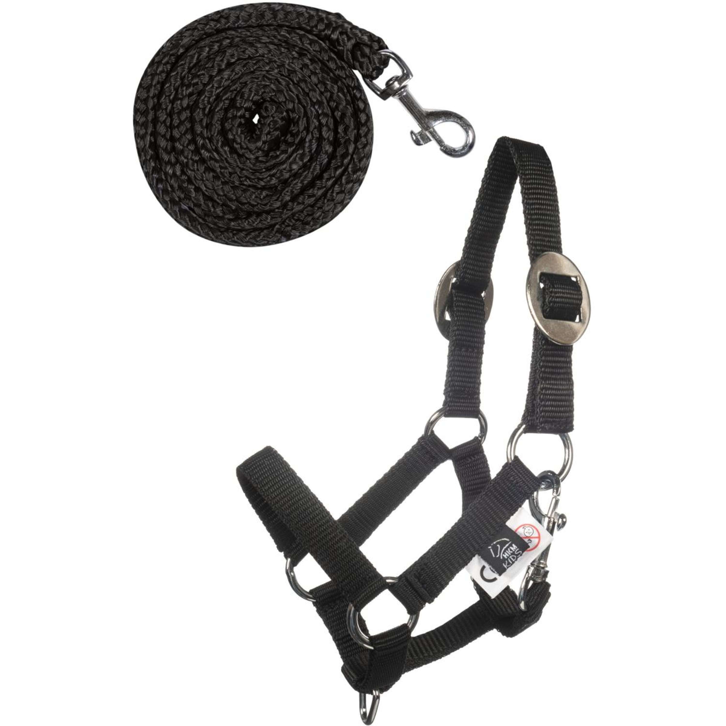 HKM Halsterset Hobby Horsing Zwart