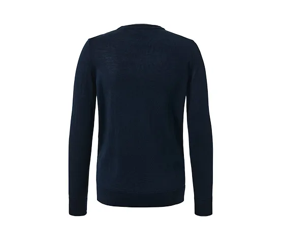 Merinopullover, navy