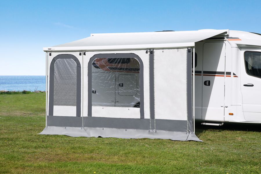 DWT It's Holiday 100 cm voorwand met raam