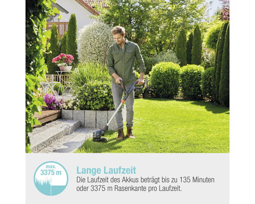 GARDENA ComfortCut 23/18V accu grastrimmer (Power for All) incl. accu en lader