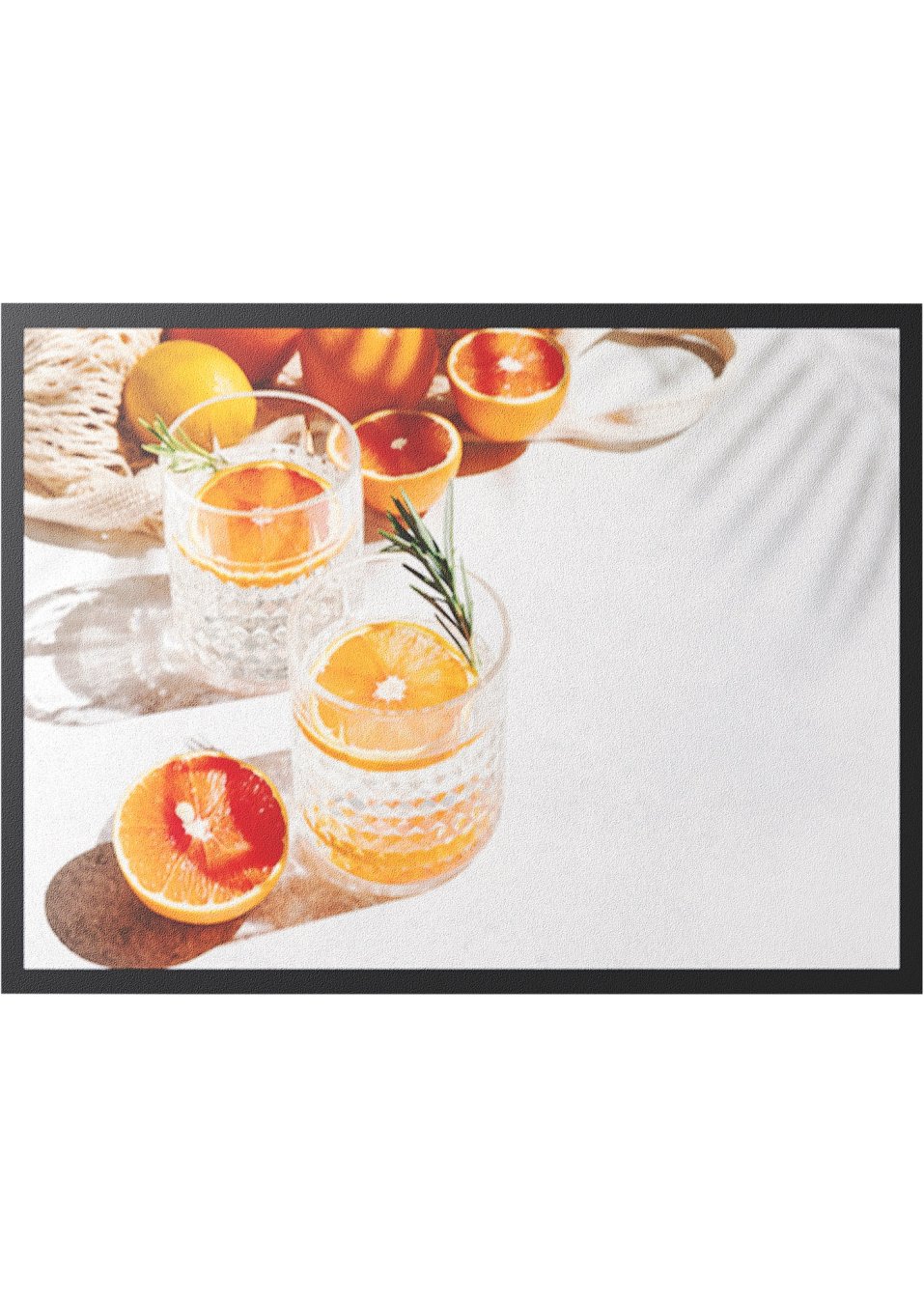 Tapis de protection avec oranges
