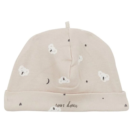 Bonnet Petit Koala   Imprimé koala        de               Marèse