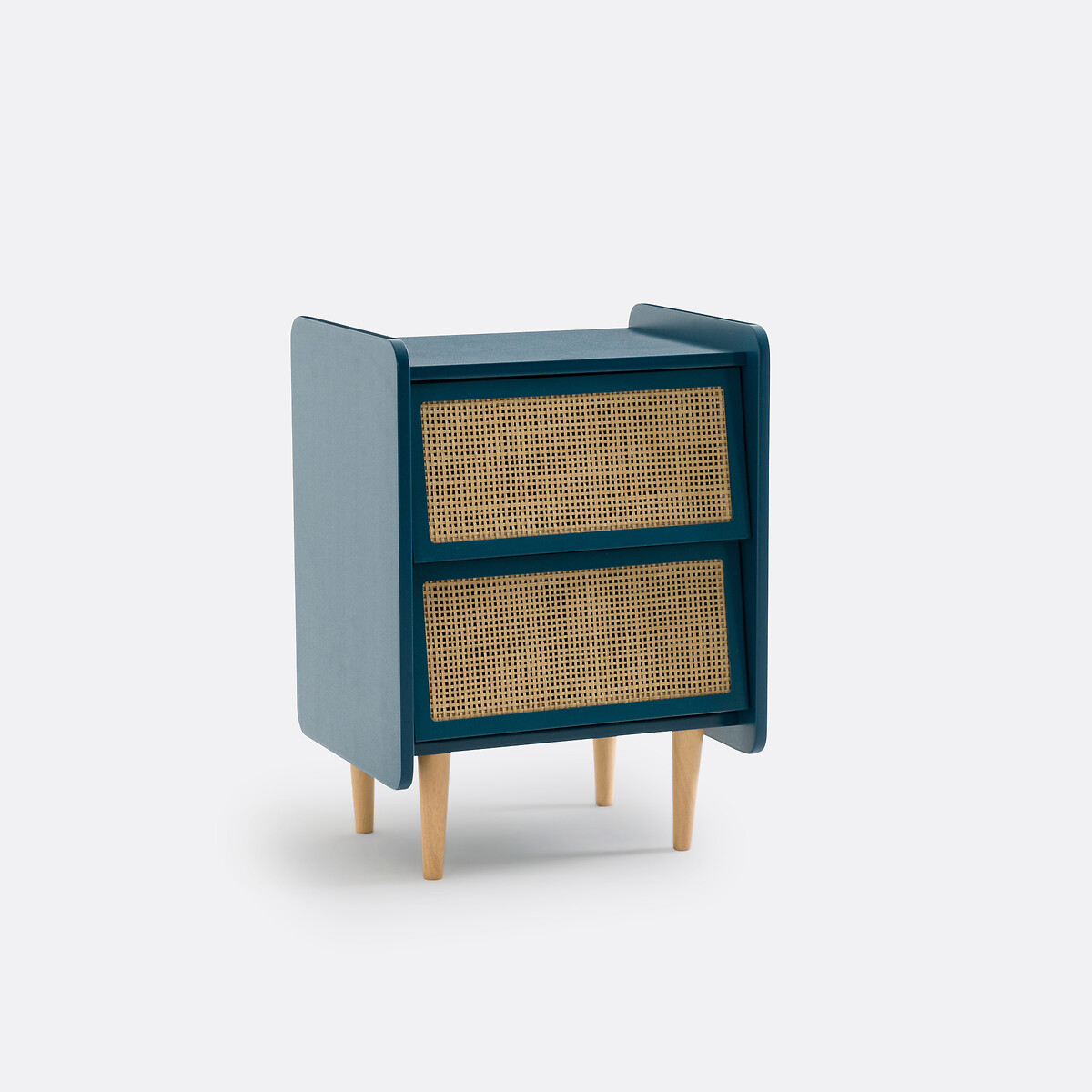 LA REDOUTE INTERIEURS<br>Mesa de cabeceira de vime com 2 gavetas, Kaya