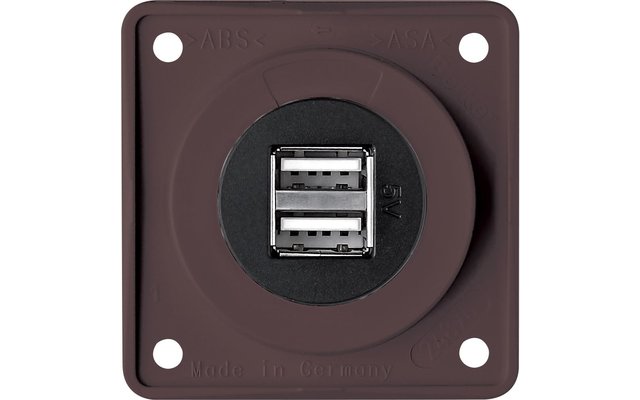 Berker Integro Flow und Pure Doppel USB Steckdose 12 V