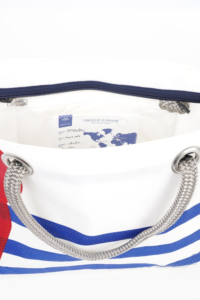 Sac à main Charlie - Armor Lux x 727 Sailbags - Grand Voile