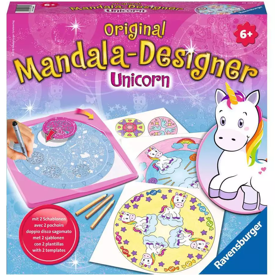 Ravensburger Mandala Designer Unicorn bunt