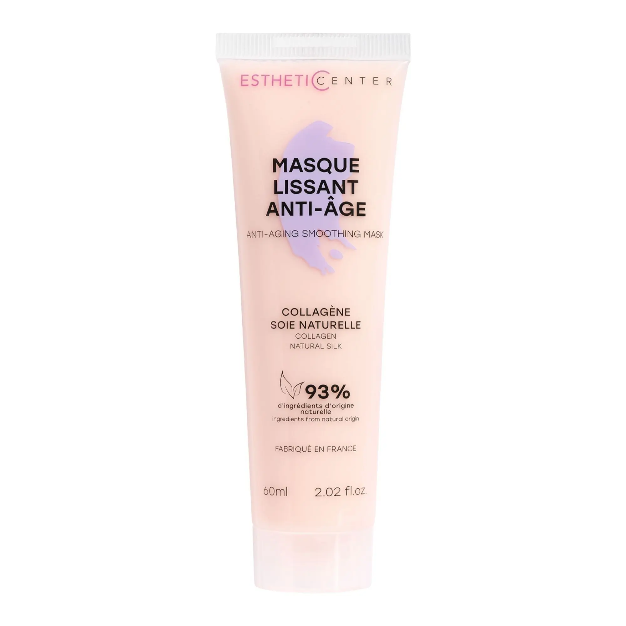 Esthetic Center - Masque Lissant Anti-âge Collagène & Soie Naturelle60ml - Masque