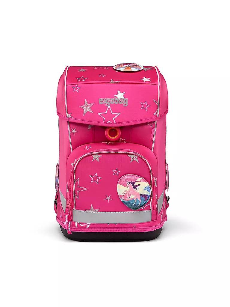 ERGOBAG Schultaschen Set 5-tlg. Cubo Light - SternzauBär pink