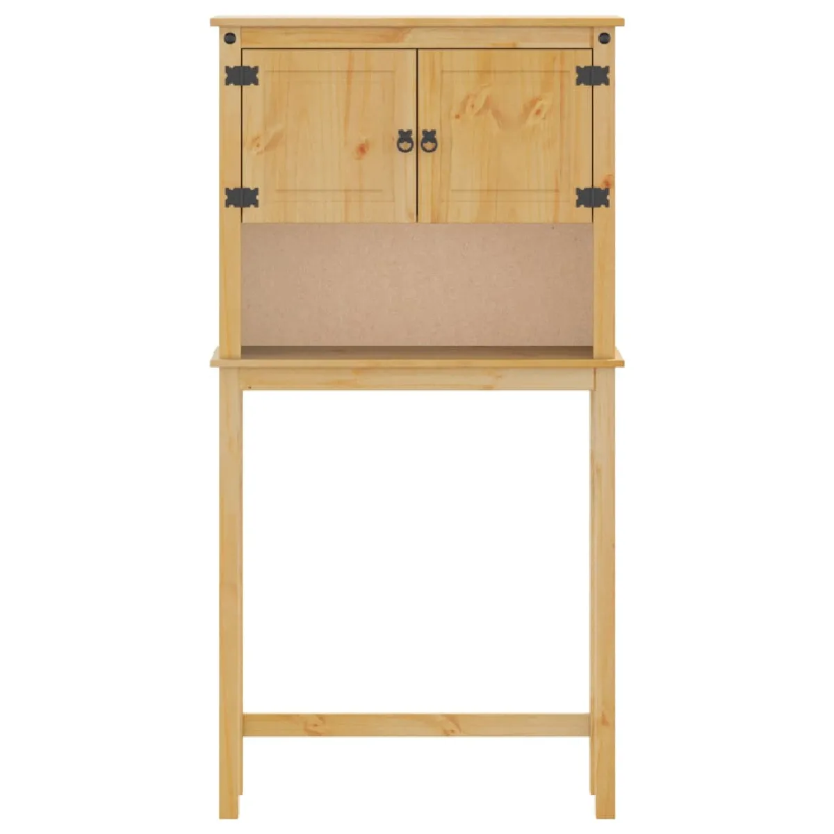 vidaXL Armoire lave-linge salle de bain - Pin massif