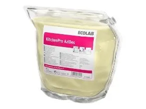 Rengøring/Desinfektion KitchenPro Azides 2ltr Surt Højkoncentreret til køkken,2 fl x 2 ltr/krt