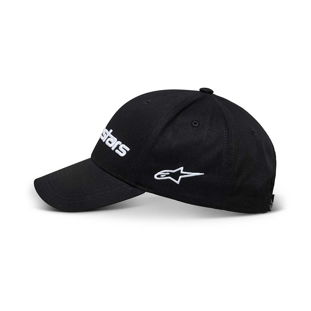 Alpinestars - Casquette Linear Wordmark 2.0 Noir / Blanc