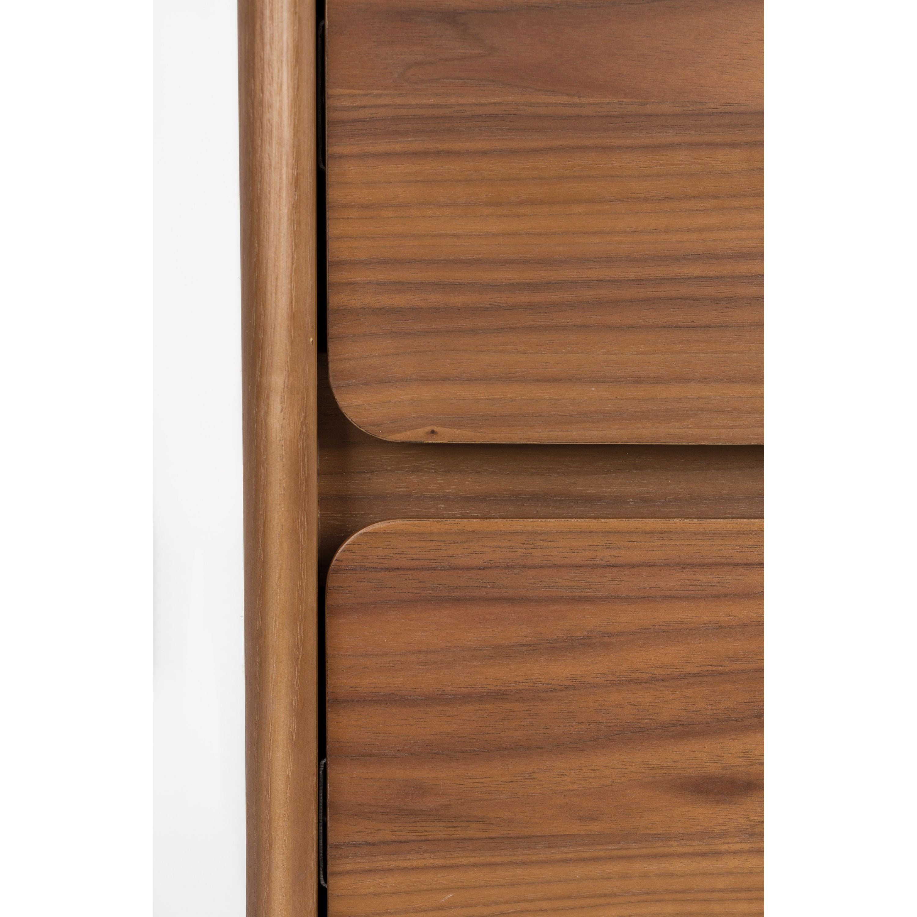 Zuiver Rise Kast| Ladekast Hout Walnoot - Bruin