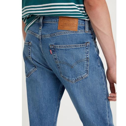 Levi's 502 Taperede Jeans, Med Indigo Worn In, W36/L32