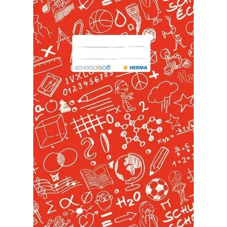 HERMA Heftschoner Schoolydoo, rot, A5