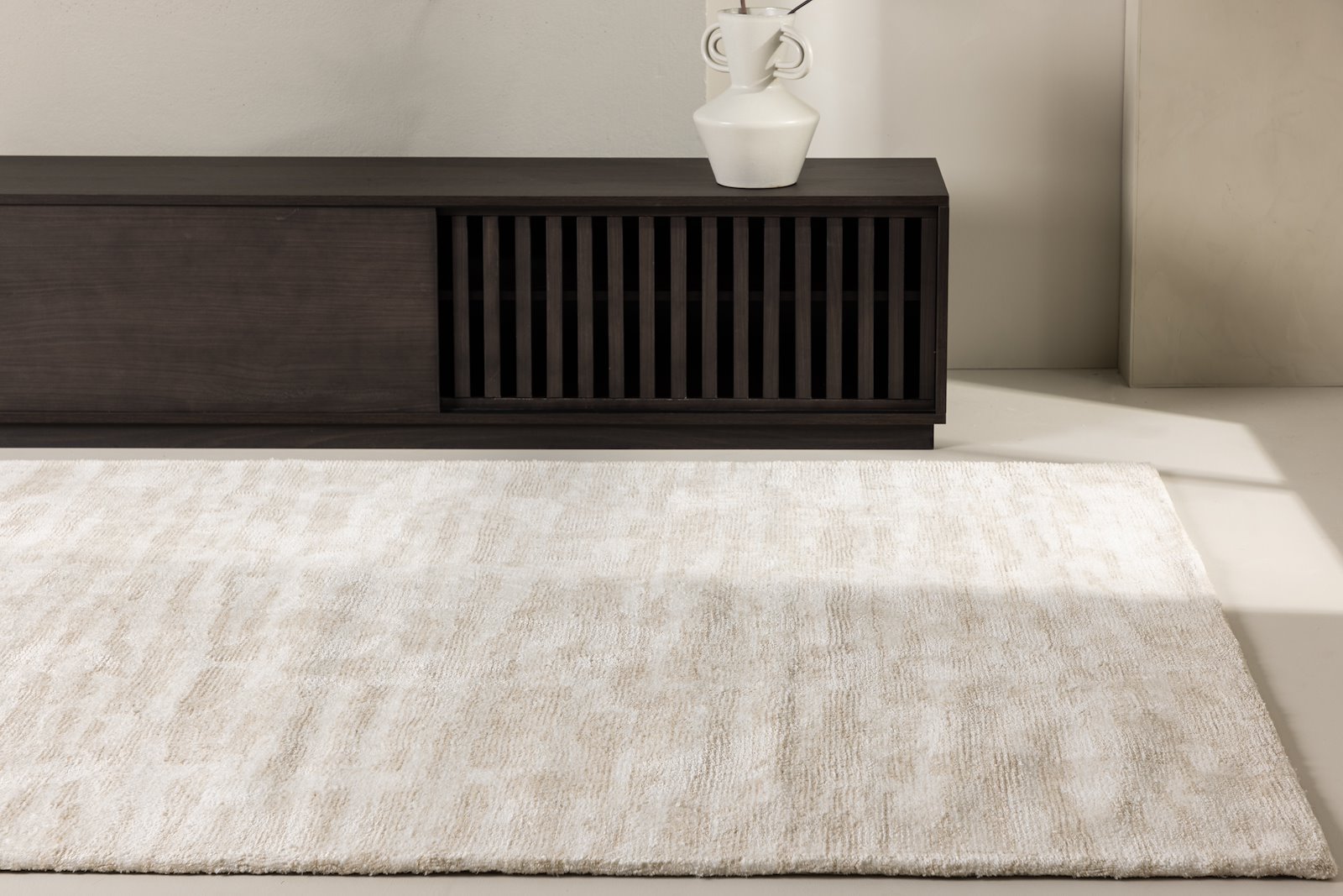 Milos gulvteppe Teppe 200x290, hvit/beige