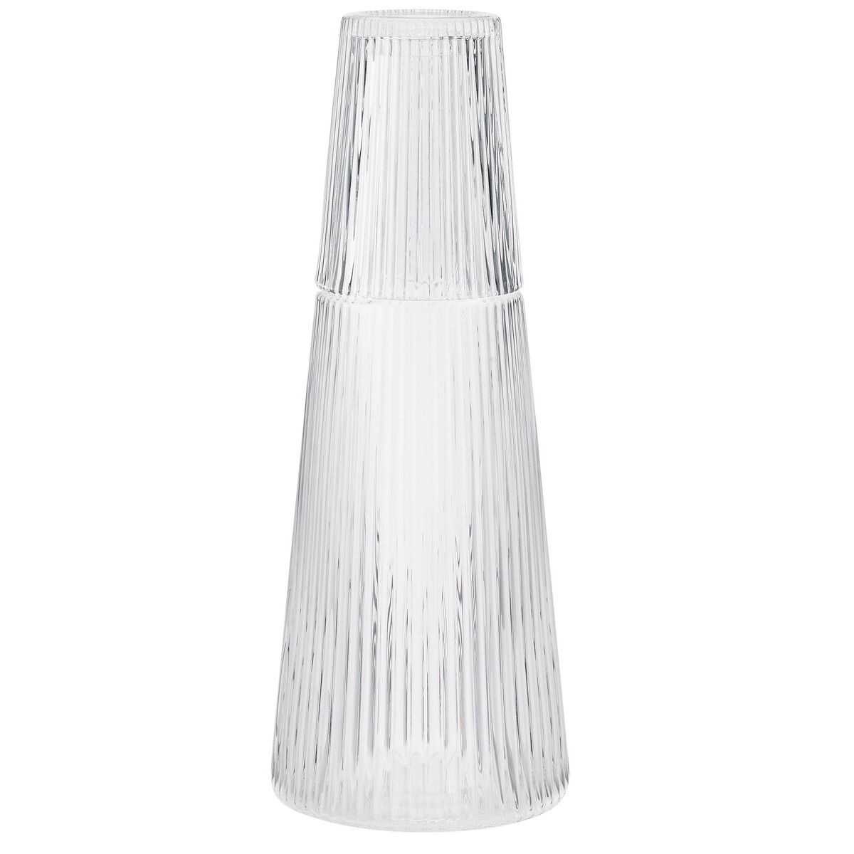 Pilastro karaffel med glass, 1 liter, clear