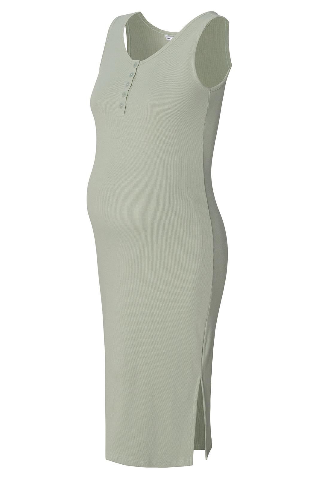 Noppies Maternity Jurk met voedingsfunctie Estrella - Iceberg Green
