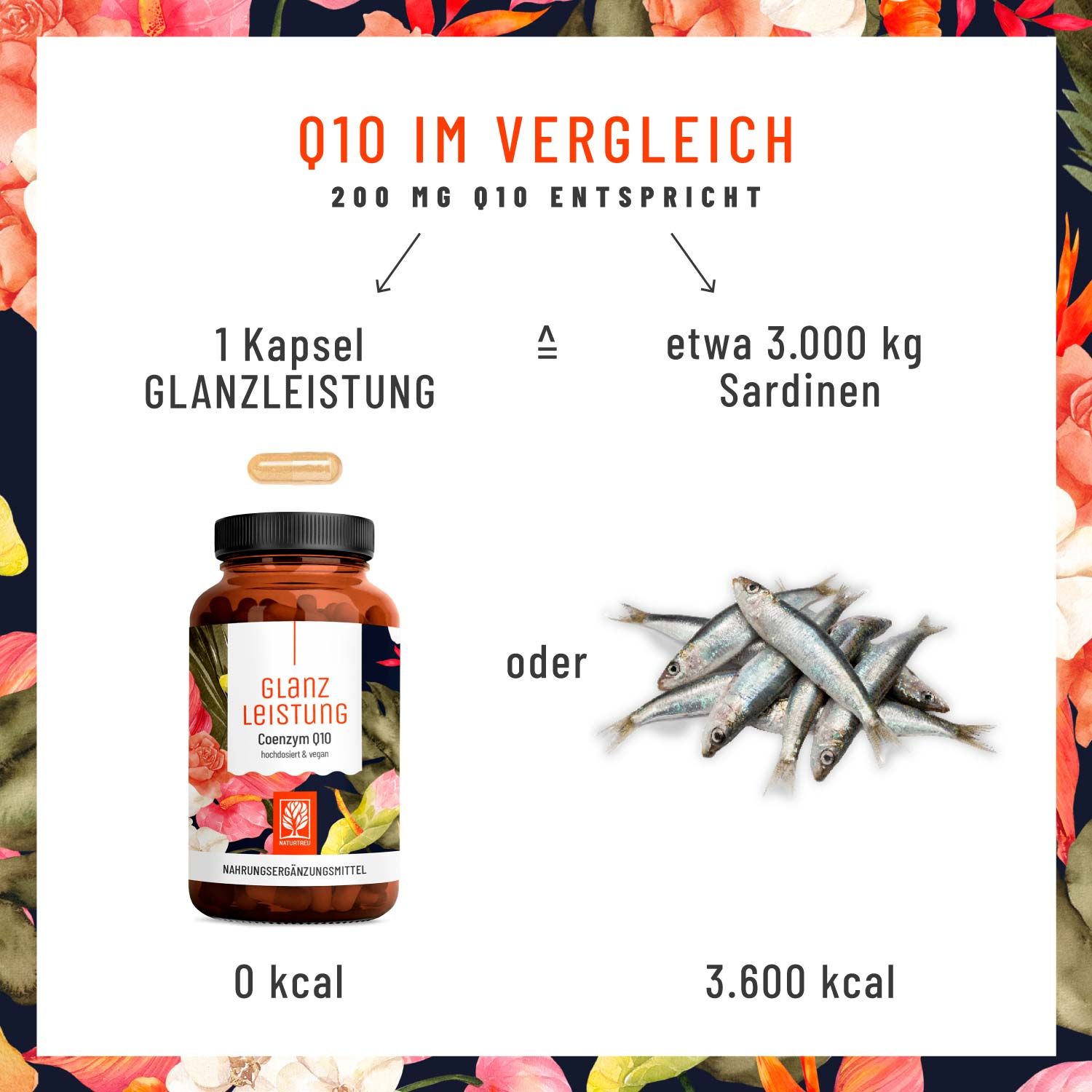 Coenzym Q10 - Glanzleistung - NATURTREU®