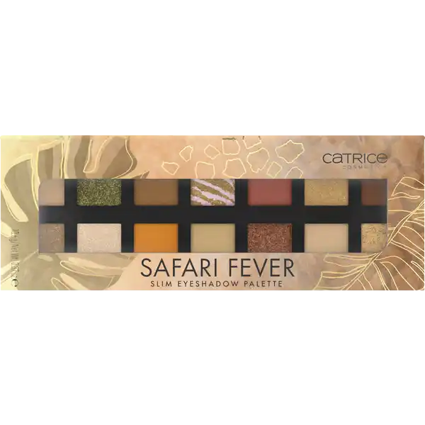 Safari Fever Slim Eyeshadow Palette 010 Wild Life