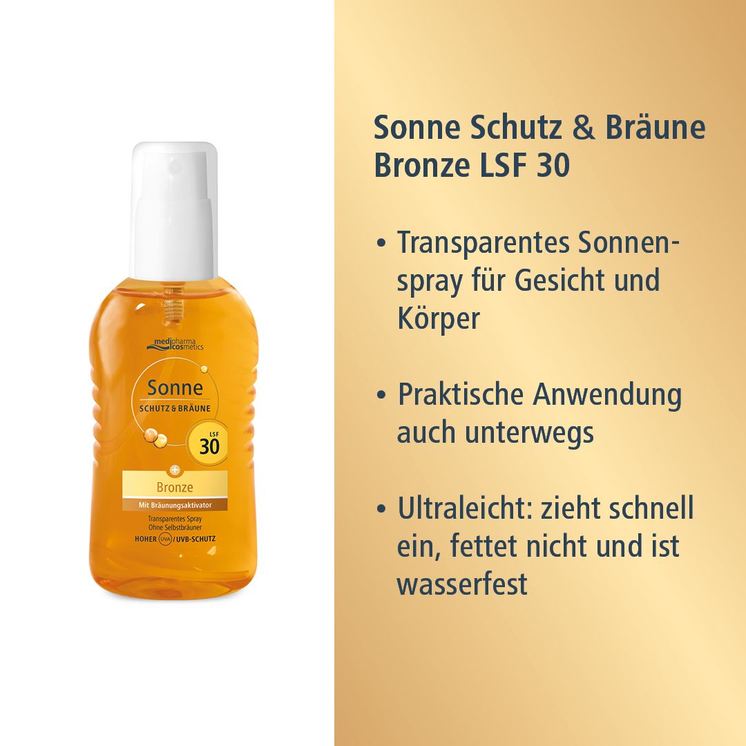 medipharma cosmetics Sonne Schutz & Bräune LSF 30