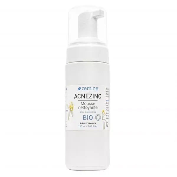 Oemine Acnezinc Mousse Nettoyante Bio 150ml