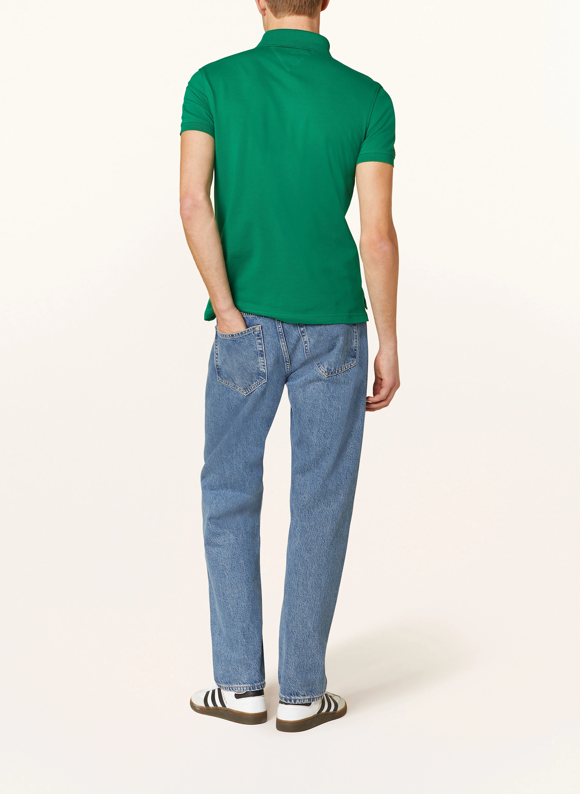TOMMY HILFIGER Piqué-Poloshirt Slim Fit