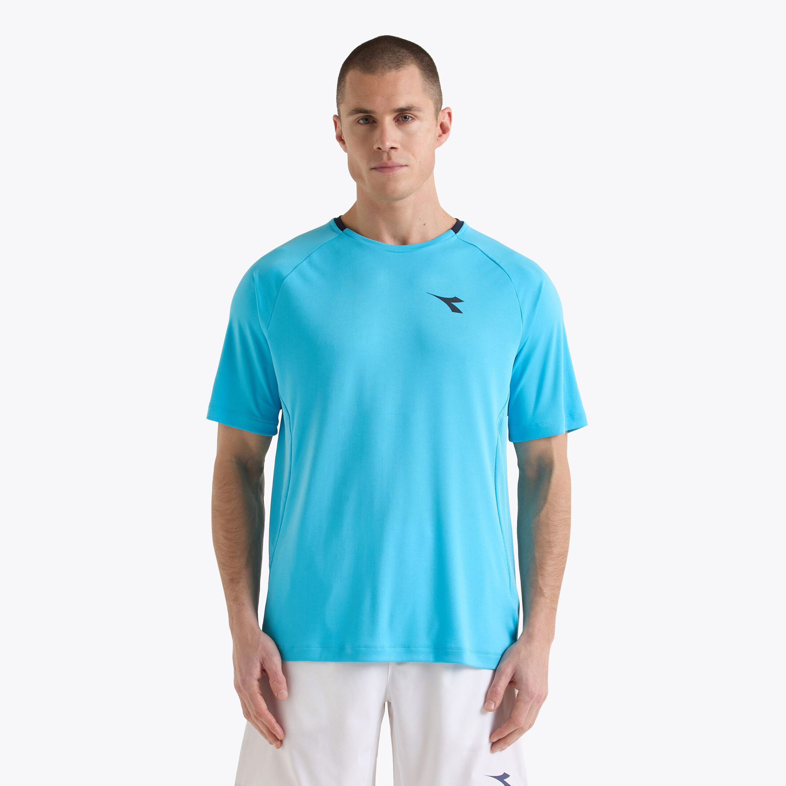 Diadora T-shirt Hommes - Bleu Clair