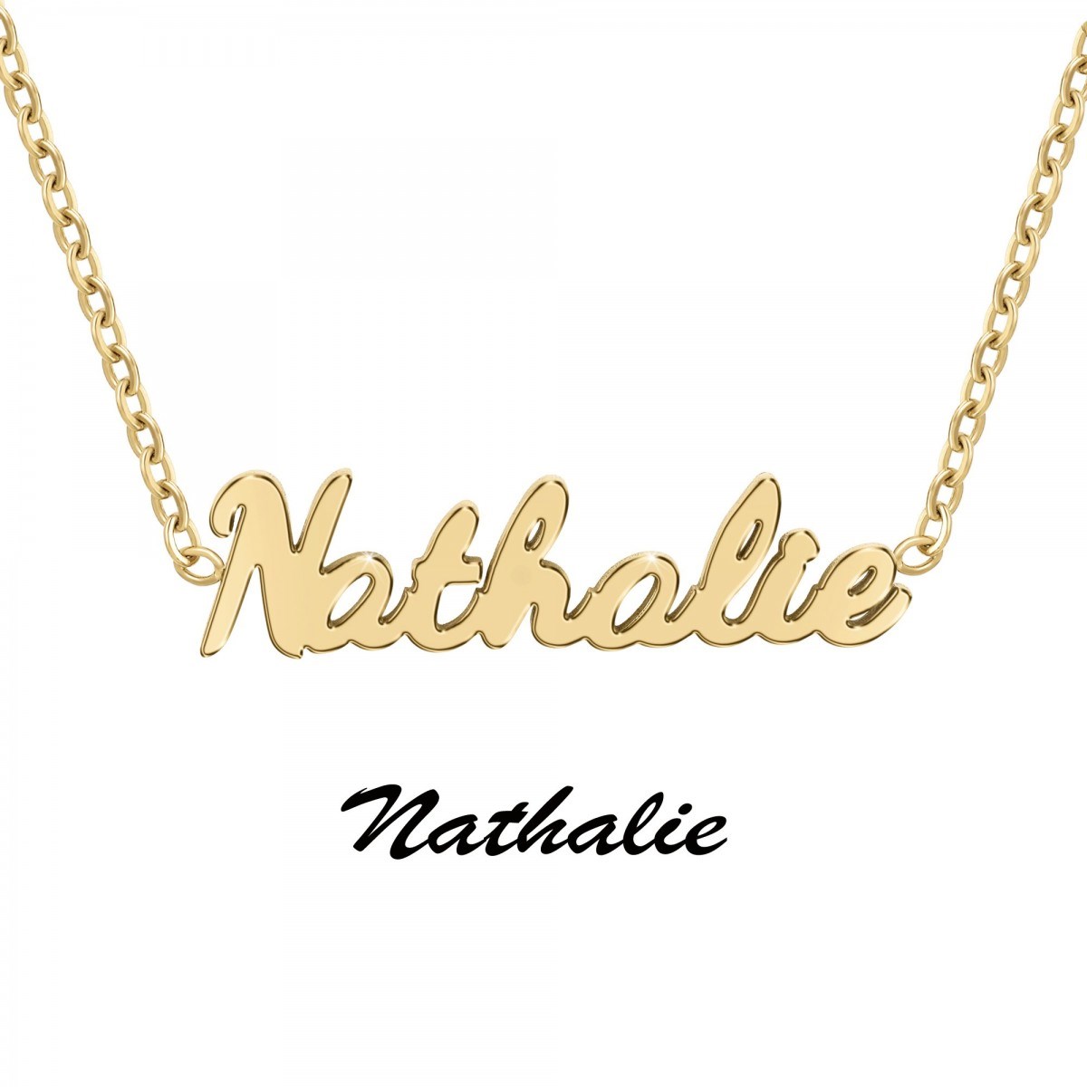 Nathalie - Collier prénom