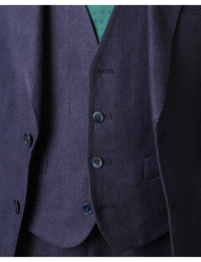 Blue Men's Suit