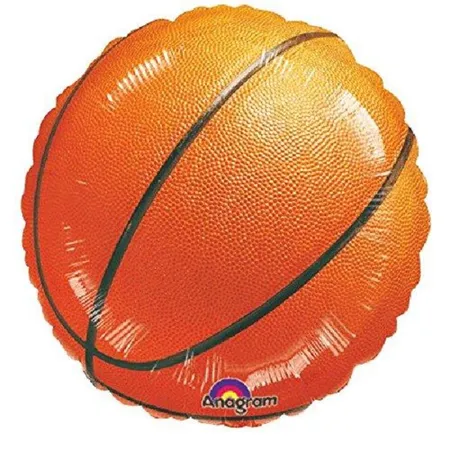 amscan Folienballon Basketball, ca 45 cm