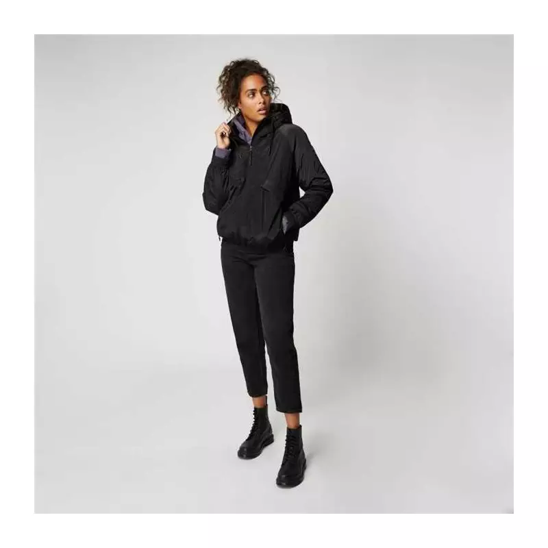 Veste MYSTIC The Hooded Bomber Black