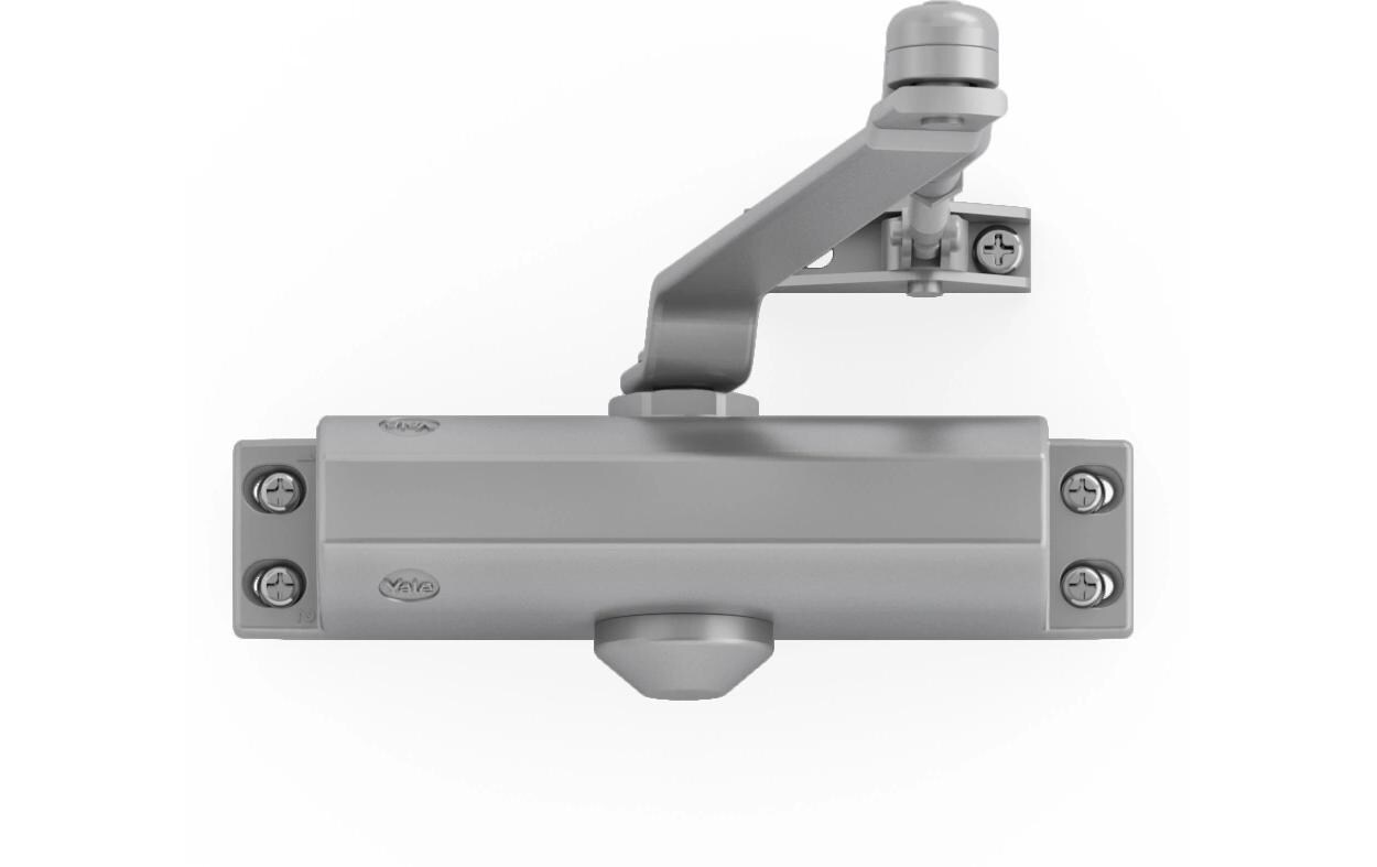 Türschliesser mit Standardarm Serie 3500 SilberTürschliesser mit normalem Arm