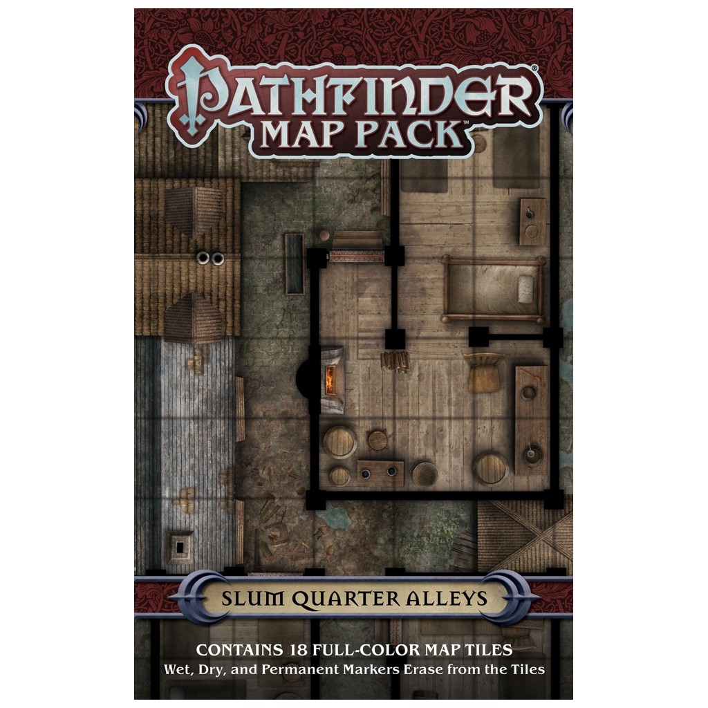 Pathfinder Map Pack: Slum Quarter Alleys