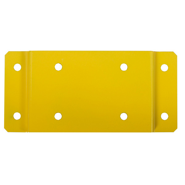 Plaque de fixation murale Rossignol jaune colza pour support sac poubelle