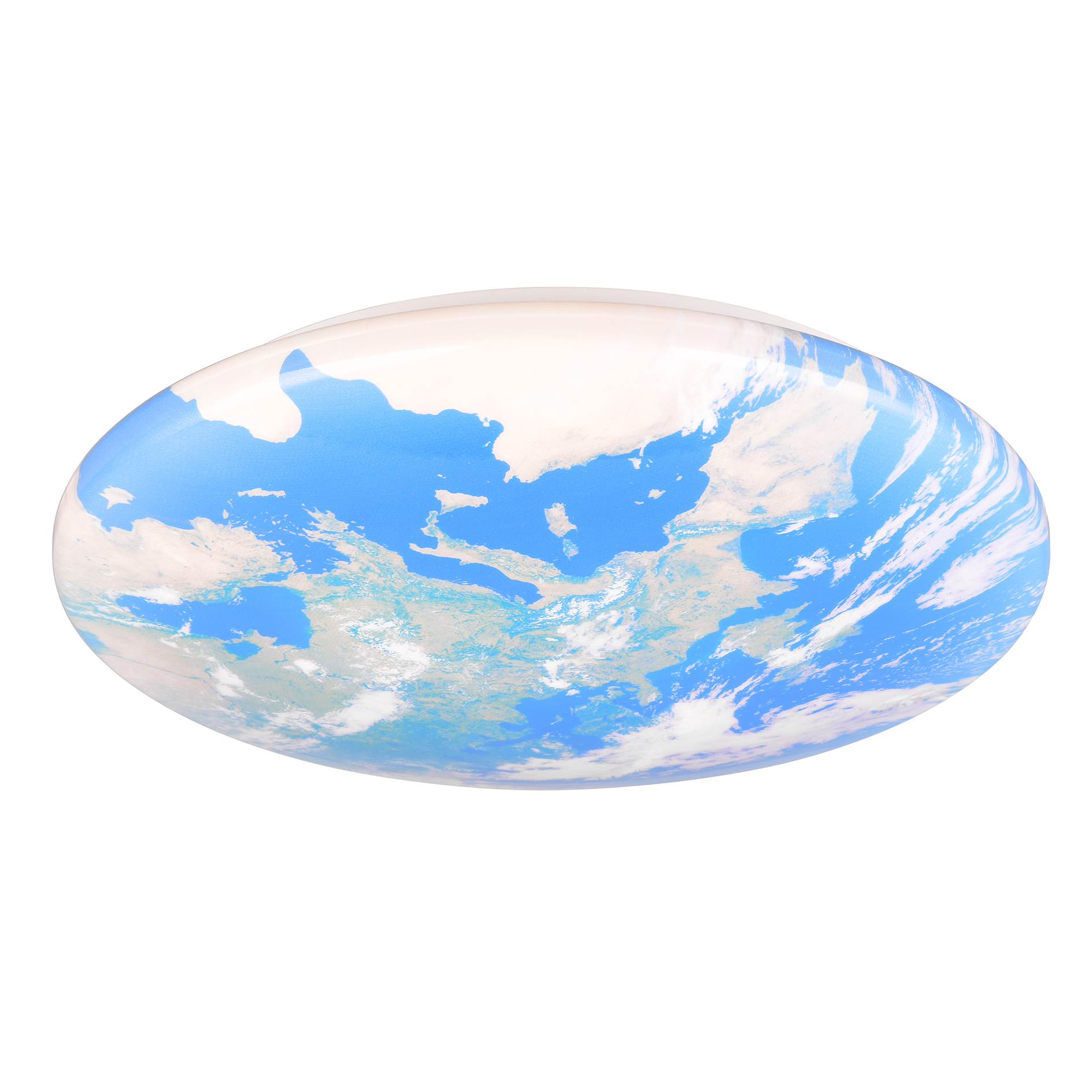 LED-Deckenleuchte - multicolor - Weltkugel-Cover