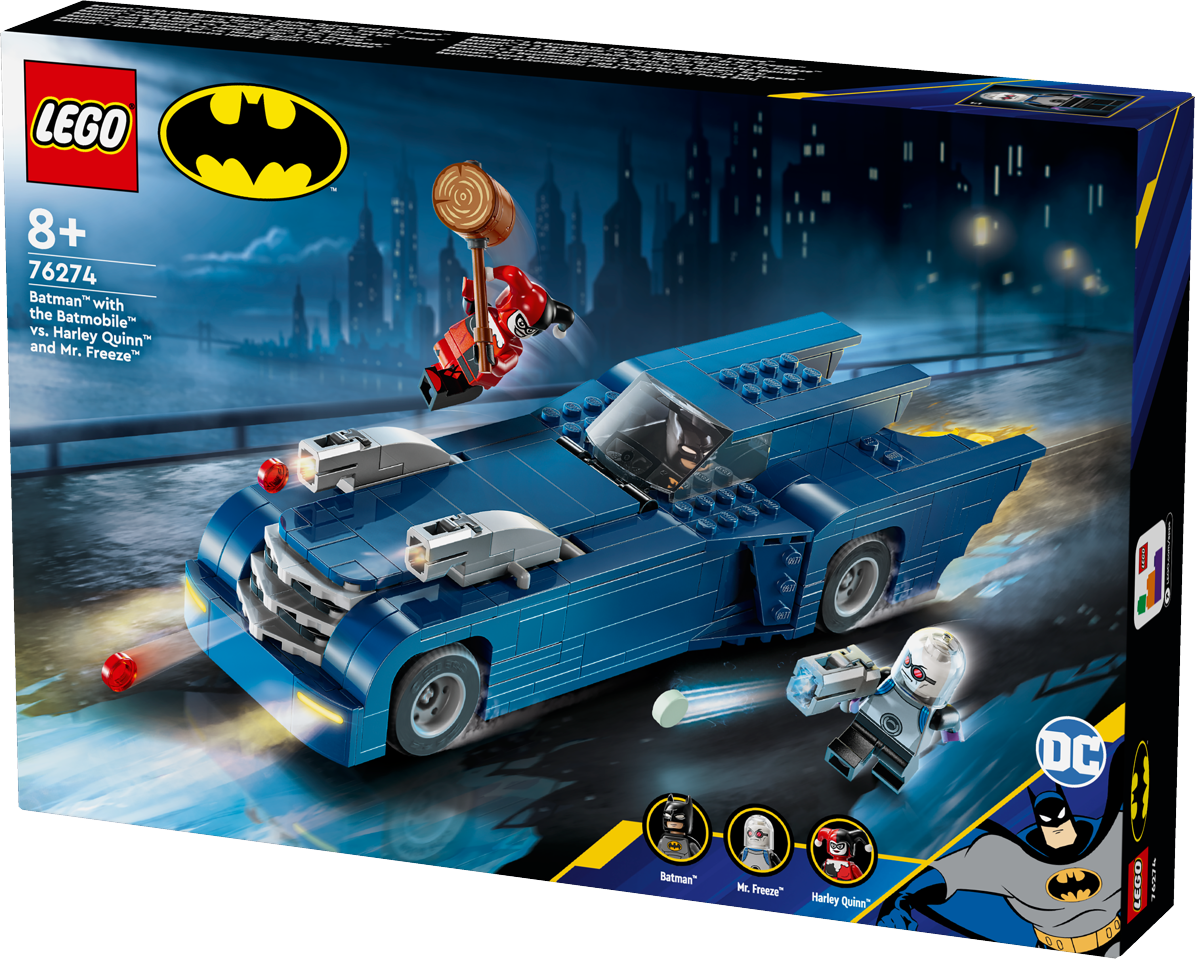 LEGO Super Heroes - Batman™ og Batmobile™ mod Harley Quinn™ og Mr. Freeze™ (76274)