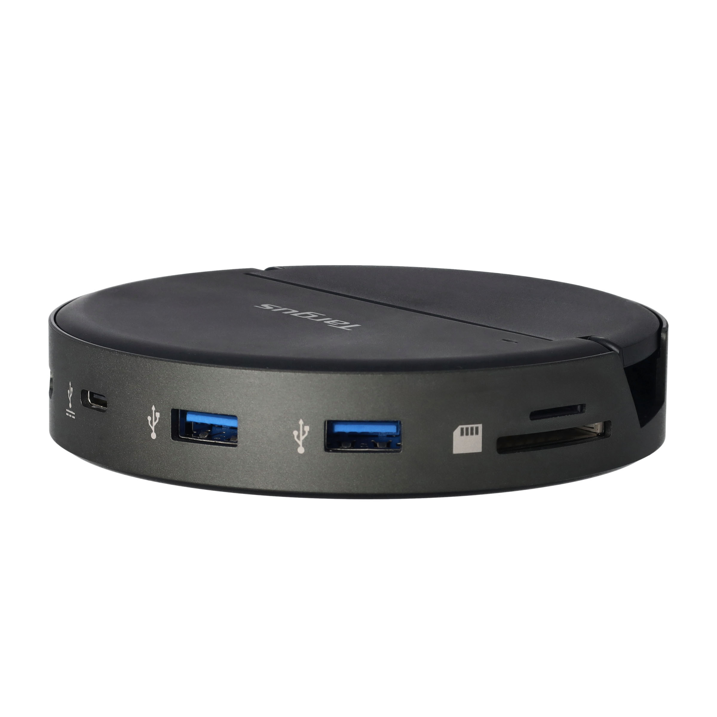 Universal Smartphone Workstation Dockingstation Ladegerät mit HDMI 4K@60Hz / USB-C / LAN / 2x USB-A / SD / MicroSD Slot (AWU420GL) - Schwarz