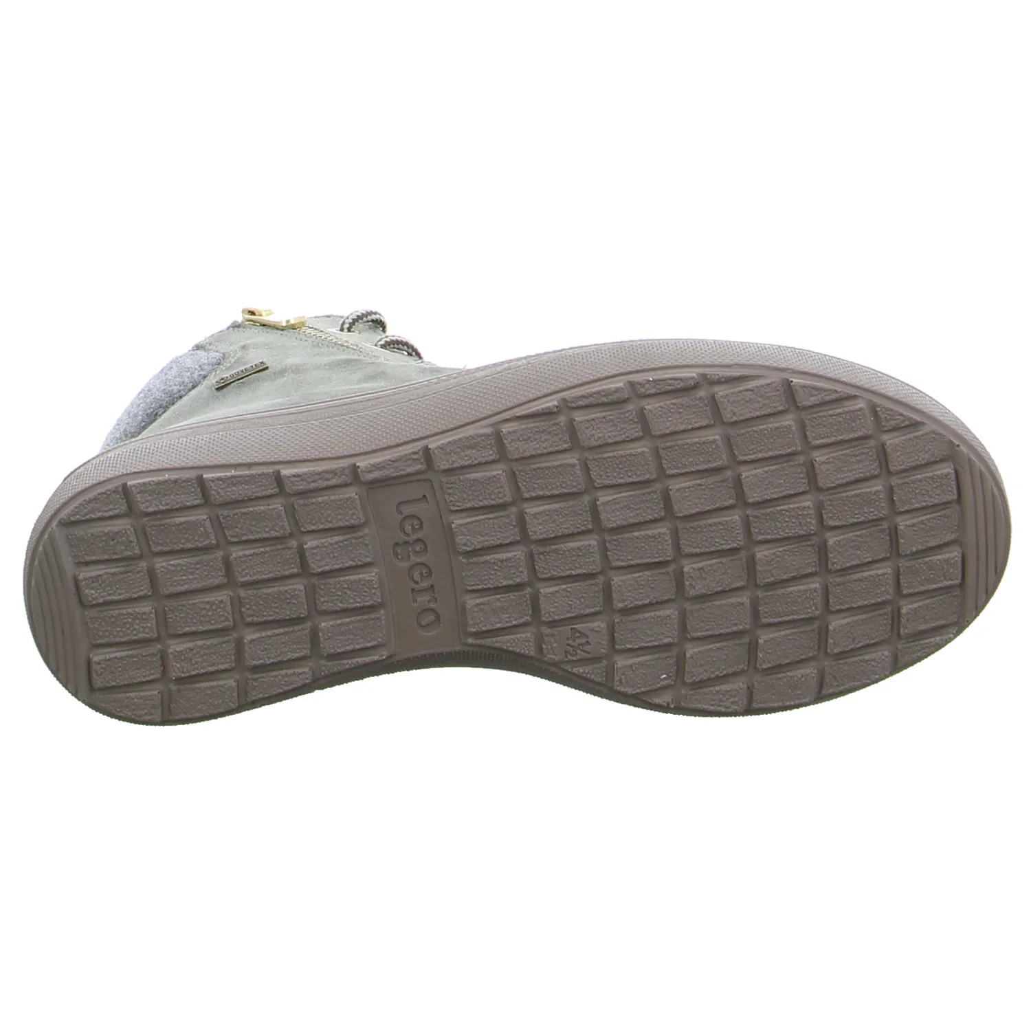 LEGERO Mid Cut Sneaker Grün Leder  mit Gore-Tex Membrane
