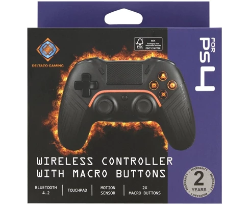 Deltaco Playstation 4 bluetooth controller