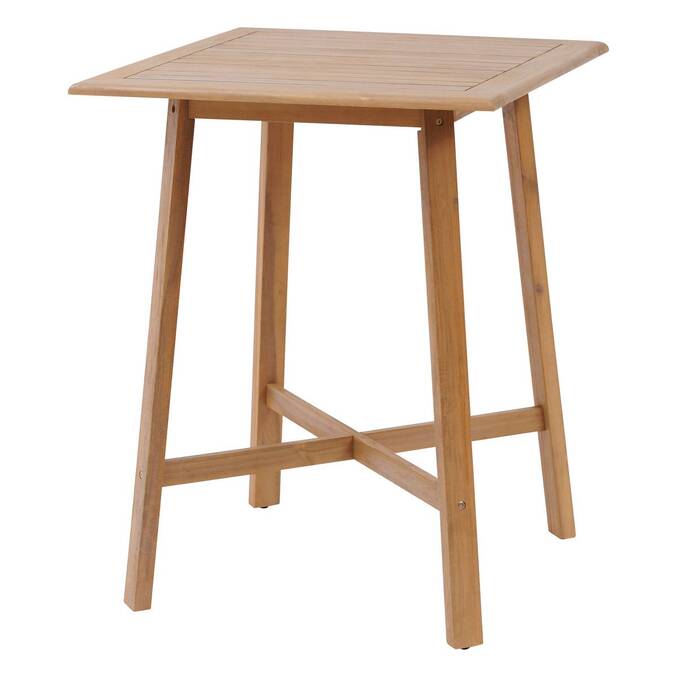 Table haute de jardin TIWI Acacia