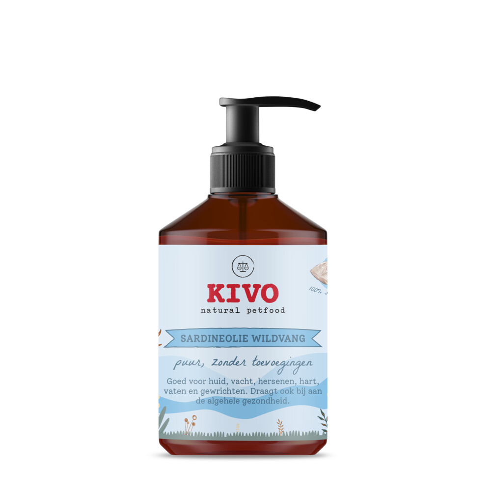 Kivo Sardineolie WildvangPuur500 ml